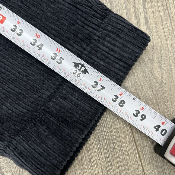 Patagonia Corduroy Pants Size 6 Wide Womens Pitch Blue Wale $129 - Picture 4 of 14